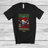 MacnyStore - Personalized I Want A Hummingbird For Christmas; Lovely Sweater Custom Name Santa Bird T-Shirt