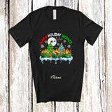 MacnyStore - Personalized Custom Name Warm Holiday Wishes; Merry Christmas Dumpster Hot Warm; Family T-Shirt