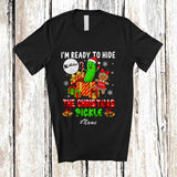 MacnyStore - Personalized Custom Name Ready To Hide Christmas Pickle; Sarcastic Adult Pickle In Package Box T-Shirt