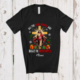 MacnyStore - Personalized Custom Name Cool People Are Born In December; Joyful Christmas Jesus Cross T-Shirt