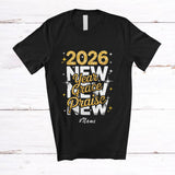 MacnyStore - Personalized Custom Name 2026 New Year Grace Praise; Lovely Reunion Family Friends Together T-Shirt