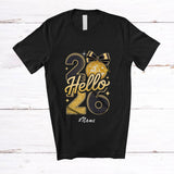 MacnyStore - Personalized Custom Name Hello 2026; Amazing Reunion New Year Family Friends Together T-Shirt
