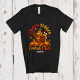 MacnyStore - Personalized Custom Name Crazy Turkey Cousin Crew; Joyful Thanksgiving Turkey Fall; Family T-Shirt
