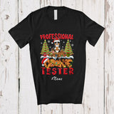 MacnyStore - Personalized Custom Name Professional Cookie Tester; Lovely Christmas Australian Kelpie Baking T-Shirt