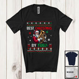 MacnyStore - Best Christmas By Tuba; Amusing Christmas Santa Playing Tuba; Musical Instruments Player T-Shirt
