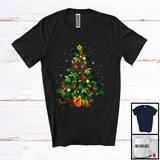 MacnyStore - Burmese Cat Christmas Tree Cosplay; Merry X-mas Burmese Cat Owner; Snowing Family Group T-Shirt