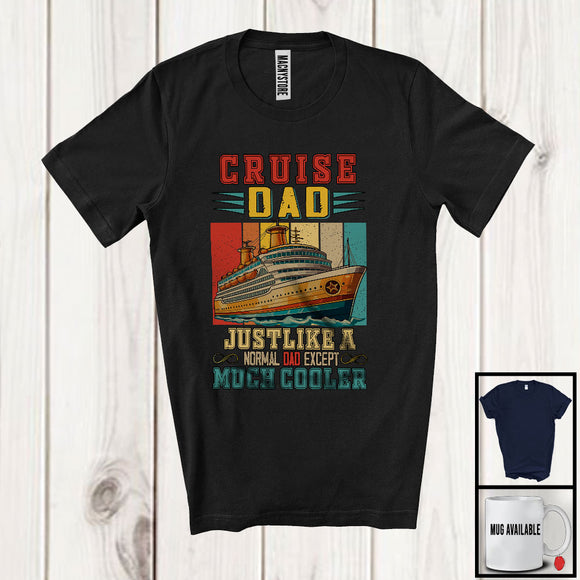 MacnyStore - Cruise Dad Definition Normal Dad Except Much Cooler, Cute Vintage Retro Father's Day, Family T-Shirt