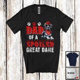 MacnyStore - Dad Of A Spoiled Great Dane, Awesome Father's Day Puppy Sunglasses, Matching Family Group T-Shirt