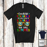 MacnyStore - Goodbye 4th Grade To 5th Grade First Summer, Colorful Vacation Sunglasses, Students Group T-Shirt