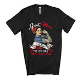 MacnyStore - Great Mom With Tattoos Pretty Eyes And Thick Thighs, Amazing Mother's Day Tattoos, Family T-Shirt