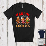 MacnyStore - Hangin' With My Cookies Gingerbread; Fantastic Christmas Three Gingerbreads; Nurse Group T-Shirt
