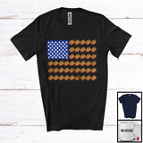 MacnyStore - Hot Dog American Flag, Humorous 4th Of July Summer Vacation Patriotic Group, Fast Food Lover T-Shirt