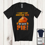 MacnyStore - I Can't Eat Another Bite Pie; Humorous Thanksgiving IT Programmer Computer Coder; Family T-Shirt