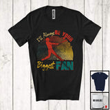 MacnyStore - I'll Always Be Your Biggest Fan, Amazing Father's Day Mother's Day Baseball Vintage, Family T-Shirt
