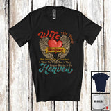 MacnyStore - It's Your Birthday Wife Very Happy Birthday In Heaven, Amazing Mother's Day Family Memories T-Shirt