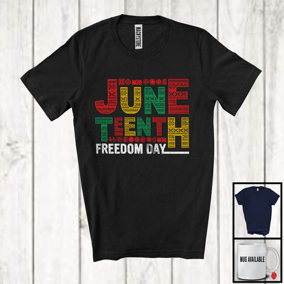 MacnyStore - Juneteenth Freedom Day, Proud Black History Afro African American Lover, Family Group T-Shirt