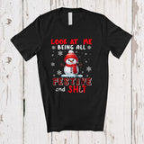 MacnyStore - Look at Me Being All Festive And Shit; Amazing Christmas Angry Snowman Red Plaid; Family Group T-Shirt