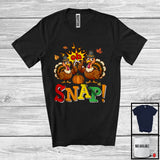 MacnyStore - Oh Snap, Amazing Thanksgiving Turkey Breaking Gripper Bone Lover, Matching Family Group T-Shirt