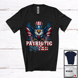 MacnyStore - Patriotic Squad, Awesome 4th Of July American Flag Eagle Lover, USA Patriotic Group T-Shirt