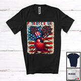 MacnyStore - Patriotic Squad, Lovely 4th Of July American Flag Cardinal Bird Lover, Firecrackers Patriotic Group T-Shirt