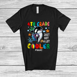 MacnyStore - Personalized 4th Grade A Lot Cooler; Lovely Back To School Orca; Custom Name Students Teacher T-Shirt
