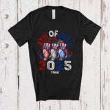 MacnyStore - Personalized 4th of July 2025; Awesome Custom Name Patriotic Beer Drinking; Drunker Family T-Shirt