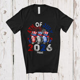 MacnyStore - Personalized 4th of July 2026; Awesome Custom Name Patriotic Beer Drinking; Drunker Family T-Shirt