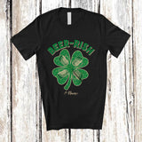 MacnyStore - Personalized Beer rish; Lovely St. Patrick's Day Lucky Shamrocks; Custom Name Drunker Beer T-Shirt