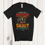 MacnyStore - Personalized Being An Engineer Is An Honor Daddy; Proud Father's Day Custom Name Family T-Shirt