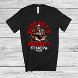 MacnyStore - Personalized Bigfoot's Favorite Grandpa; Awesome Father's Day Bigfoot Lover; Custom Name Family T-Shirt