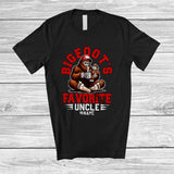 MacnyStore - Personalized Bigfoot's Favorite Uncle; Awesome Father's Day Bigfoot Lover; Custom Name Family T-Shirt