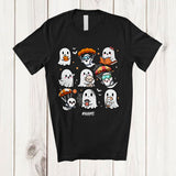 MacnyStore - Personalized Boo Activities; Joyful Halloween Custom Name Boo Ghost Sky Diving; Family T-Shirt