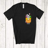 MacnyStore - Personalized Bunny Bunny Egg In Pocket; Amazing Easter Eggs Hunt; Custom Name Family T-Shirt