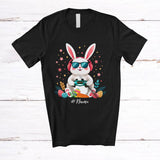MacnyStore - Personalized Bunny Gaming; Lovely Easter Egg Hunt Game Controller; Custom Name Gamer T-Shirt