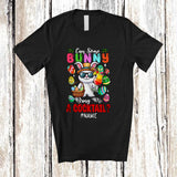 MacnyStore - Personalized Can Some Bunny Bring Me A Cocktail; Joyful Easter Custom Name Bunny Drinking T-Shirt