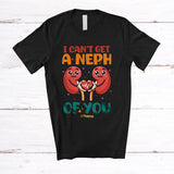 MacnyStore - Personalized Can't Get Neph; Joyful Valentine Custom Name Nephrology Nurse Dialysis; Vintage T-Shirt