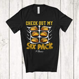 MacnyStore - Personalized Check Out My Six Pack; Joyful Custom Name Gym Workout; Tacos Food Lover T-Shirt