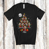 MacnyStore - Personalized Cockapoo Christmas Tree; Lovely Custom Name Santa Cockapoo Owner; Family T-Shirt