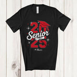 MacnyStore - Personalized Custom Name 2025 Senior; Awesome Graduation Senior Graduate; Students Family T-Shirt