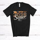 MacnyStore - Personalized Custom Name 2026 Senior; Lovely Graduation Leopard; Custom Name Graduate; Students T-Shirt