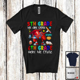 MacnyStore - Personalized Custom Name 5th Grade We Are Done 6th Grade, Cute Last First Day Of School Gamer T-Shirt