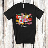 MacnyStore - Personalized Custom Name 7th Grade; Lovely First Day Of School Tools Coffee; Students Teacher T-Shirt