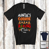 MacnyStore - Personalized Custom Name Auntie's Cookie Baking Crew; Fantastic Christmas Lights; Baker Family T-Shirt