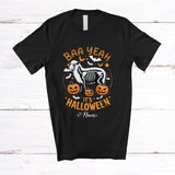 MacnyStore - Personalized Custom Name Baa Yeah It's Halloween; Scary Skeleton Sheep Cosplay; Farm Farmer T-Shirt