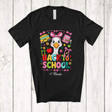 MacnyStore - Personalized Custom Name Back To School; Lovely First Day School Goose Girl; Teacher Students T-Shirt