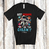 MacnyStore - Personalized Custom Name Best Grandpa in the Galaxy; Amazing Father's Day Astronaut Space T-Shirt