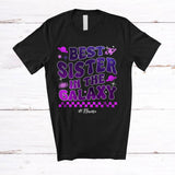MacnyStore - Personalized Custom Name Best Sister Galaxy; Joyful Birthday Mother's Day Sister Space; Family T-Shirt