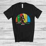 MacnyStore - Personalized Custom Name Bigfoot Bunny Stolen Egg Basket; Amazing Easter Vintage Retro Family T-Shirt