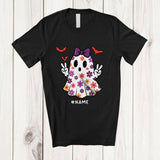 MacnyStore - Personalized Custom Name Boo Ghost Cousin Girl; Lovely Halloween Costume Boo Cosplay T-Shirt