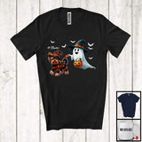 MacnyStore - Personalized Custom Name Boo Walking Yorkshire Terrier; Lovely Halloween Ghost Candy T-Shirt